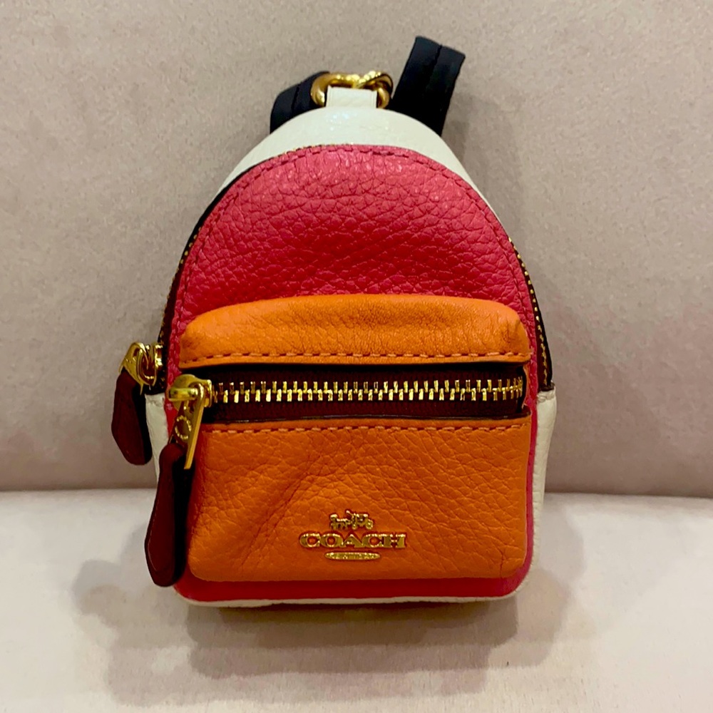 Authentic Coach Backpack Coin purse